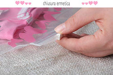 Carica l'immagine nel visualizzatore di Gallery, Bustine per il Corredino del Neonato 6pz Sacchetti Ospedale BimboBimba ROSA