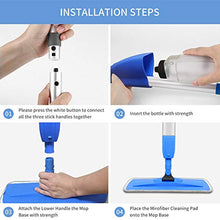 Carica l'immagine nel visualizzatore di Gallery, Bellababy Mocio Lavapavimenti, Spray Mop Pavimenti con Un Flacone 1
