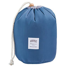 Carica l'immagine nel visualizzatore di Gallery, MUXItrade Mermaid Cosmetici Borsa da Viaggio Beauty Case Blu - Ilgrandebazar