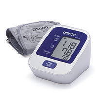 Carica l'immagine nel visualizzatore di Gallery, OMRON Healthcare M2 Basic Misuratore di Pressione da Braccio, Bianco/Blu