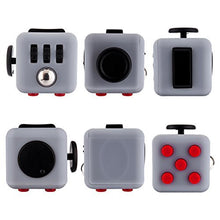 Carica l'immagine nel visualizzatore di Gallery, FIDGETARIAN Fidget Cube Blu Mimetico Grigio - Ilgrandebazar