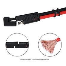 Carica l'immagine nel visualizzatore di Gallery, KUNCAN Cavo SAE 3FT, di prolunga to SAE, 10AWG 2 Pin, con Cavo... - Ilgrandebazar