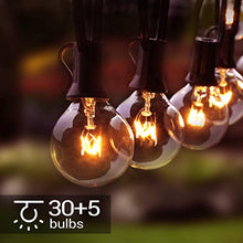 Carica l'immagine nel visualizzatore di Gallery, Osaloe Catena Luminosa Lampadina, 11 M/36FT Luci Stringa Lampadina con 30+5