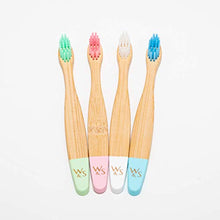 Carica l'immagine nel visualizzatore di Gallery, Wild &amp; Stone | Spazzolino da denti per bambino in bambù organico | Quattro... - Ilgrandebazar