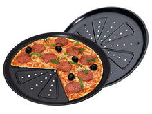 Carica l'immagine nel visualizzatore di Gallery, CHG 9776-46 Teglia per Pizza, 2 Pezzi, Diametro Ca. 28 Cm, in Nuova qualità...