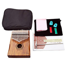 Carica l'immagine nel visualizzatore di Gallery, Kalimba 17 Tasti Professionale in Legno Massello KOA Thumb/Finger Piano,... - Ilgrandebazar