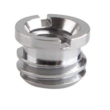 Carica l'immagine nel visualizzatore di Gallery, Set di 3 viti filettate con convertitore da 1/4" e 3/8" per fotocamera,...