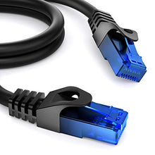 Carica l'immagine nel visualizzatore di Gallery, KabelDirekt - 15m - Cavo di rete, Ethernet e cavo Lan - 15 m, Nero - Blu