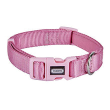 Carica l'immagine nel visualizzatore di Gallery, YUDOTE - Collare regolabile in S: 25-38cm Neck; 1.5cm Width, Rosa pallido
