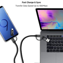 Carica l'immagine nel visualizzatore di Gallery, Lecone 4 in 1 Multi Cavo USB C di Ricarica con Trasferimento Dati, [1 1 Pack - Ilgrandebazar