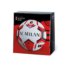 Carica l'immagine nel visualizzatore di Gallery, A.C. MILAN PRO Pallone Calcio Cucito SIZE 5 350 grammi In Scatola Singola - Ilgrandebazar