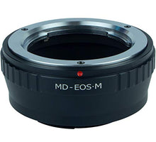 Carica l'immagine nel visualizzatore di Gallery, Adattatore MD/EOS M per obiettivo Minolta MD a fotocamera Canon EOS M EF-M...