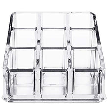 Carica l'immagine nel visualizzatore di Gallery, Acrylicase acrilico trucco e rossetto organizzatore, 9 slot per schede,... - Ilgrandebazar