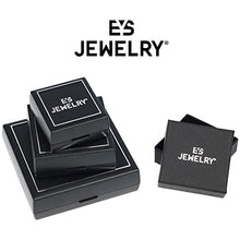 Carica l'immagine nel visualizzatore di Gallery, Donna-orecchini stelle EYS zirconi 6 mm 925 in argento Sterling con Jet