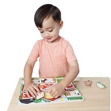 Carica l'immagine nel visualizzatore di Gallery, Melissa and Doug Gioco in legno Il gioco Farm Hide &amp; Seek Board, Multicolore - Ilgrandebazar