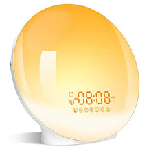 Carica l'immagine nel visualizzatore di Gallery, Wake up Light, Luce Sveglia da Comodino con Simulazione dell'Alba e...