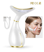 Carica l'immagine nel visualizzatore di Gallery, Ms.W Massaggiatore Viso e Collo Antirughe, 45℃ Calore Massaggiatori Viso... - Ilgrandebazar