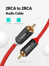 Carica l'immagine nel visualizzatore di Gallery, Cavo audio RCA, 2RCA Maschio a 2 RCA Audio Stereo per CD, 1M