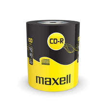 Carica l'immagine nel visualizzatore di Gallery, Maxell 100 Cdr 52X Shrink Termoretratto (100 Disk Pack - Wrapped)