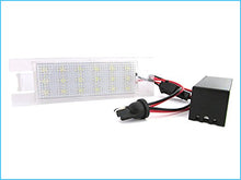 Carica l'immagine nel visualizzatore di Gallery, CARALL Kit Luci Targa Led Bianco Canbus No Errore 12V 5W Attacco T10 Plug... - Ilgrandebazar