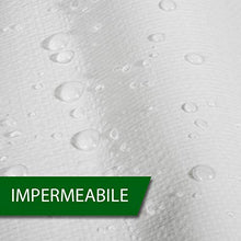 Carica l'immagine nel visualizzatore di Gallery, Telo Impermeabile Esterno - Occhiellato e Cerato - Teloni per 4 x 6m, Bianco - Ilgrandebazar