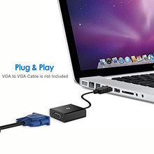 Carica l'immagine nel visualizzatore di Gallery, Rankie Adattatore Displayport (DP) su VGA, 1080P, Nero