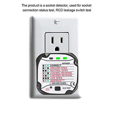 Carica l'immagine nel visualizzatore di Gallery, BSIDE AST01 Rilevatore di tester per presa elettrica automatica 220V EU Plug - Ilgrandebazar
