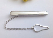 Carica l'immagine nel visualizzatore di Gallery, Fermacravatta In Argento Massiccio 925 RODIATO