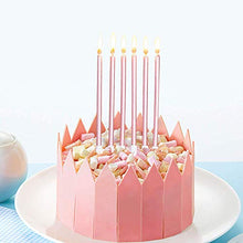 Carica l'immagine nel visualizzatore di Gallery, YFOX 24 candeline per Decorare Torte e Feste di Rose Gold