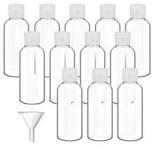 Carica l'immagine nel visualizzatore di Gallery, DECARETA Bottiglie di Viaggio 50ml con Piccolo Imbuto bottigliette viaggio...