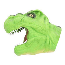 Carica l'immagine nel visualizzatore di Gallery, Zerodis- Burattino di Mano Dinosauro, Alta Simulazione Cartoon Verde - Ilgrandebazar