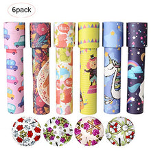 Carica l'immagine nel visualizzatore di Gallery, Funmo 6PCS Giocattolo Caleidoscopio Kit Classic Paper Kaleidoscope 6pcs - Ilgrandebazar
