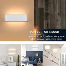 Carica l'immagine nel visualizzatore di Gallery, OOWOLF LED Lampada da Parete Interno 12W 1200LM, Applique Interno... - Ilgrandebazar