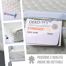 Carica l'immagine nel visualizzatore di Gallery, Materasso Next To Me Certificato Oeko-tex® h 7cm Materassino Culla Neonato... - Ilgrandebazar