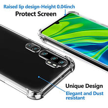 Carica l'immagine nel visualizzatore di Gallery, Ferilinso Cover per Xiaomi Mi Note 10 /Note 10 PRO Cover, Trasparente