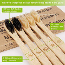 Carica l'immagine nel visualizzatore di Gallery, Spazzolino Bamboo x10 Spazzolini 100% Senza BPA - Toothbrushes...