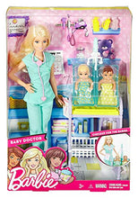 Carica l'immagine nel visualizzatore di Gallery, Barbie Playset Pediatra, Bambola con Capelli Biondi, Accessori a Tema, Set... - Ilgrandebazar