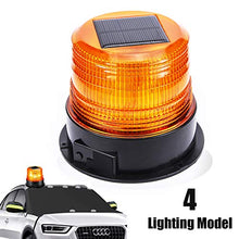 Carica l'immagine nel visualizzatore di Gallery, Solar Lampeggiante a LED Luce di Emergenza, lampeggianti per...