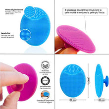 Carica l'immagine nel visualizzatore di Gallery, Spazzola Pulizia Viso 4x Esfoliante Pelle Sensibile Omaggio Sacchetto Scrub... - Ilgrandebazar