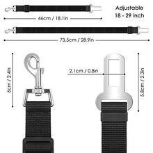Carica l'immagine nel visualizzatore di Gallery, KEKU Cane Cintura di Sicurezza (2pcs / Pack), Regolabile del Gatto... - Ilgrandebazar