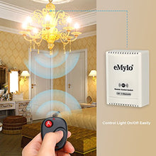 Carica l'immagine nel visualizzatore di Gallery, eMylo DC 12V 2 canali 433MHz Telecomando RF Modulo relè senza fili...