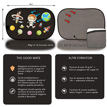 Carica l'immagine nel visualizzatore di Gallery, The Good Mate 2x Tendine parasole auto bambini Premium 48x31cm, Statiche... - Ilgrandebazar