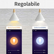 Carica l'immagine nel visualizzatore di Gallery, Lampadina Intelligente Anoopsyche Smart WiFi E27 9W 2 pack
