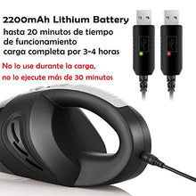 Carica l'immagine nel visualizzatore di Gallery, Newdora Aspirapolvere per Auto a Batteria Interni 5000PA Aspiratore...