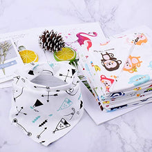 Carica l'immagine nel visualizzatore di Gallery, Tomkity 14 Bavaglino Neonato Bavaglini Bandana Cotone 100% per 14 Pcs Unisex - Ilgrandebazar