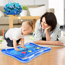 Carica l'immagine nel visualizzatore di Gallery, Joyjoz Tappetino Acqua per Bambini TummyTime Gonfiabile, Tappeto per...