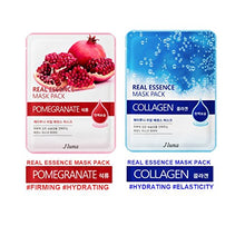 Carica l'immagine nel visualizzatore di Gallery, Jluna korea real essence facial sheet masks 10 pack - 10 different types of... - Ilgrandebazar