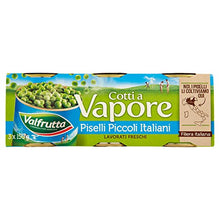 Carica l'immagine nel visualizzatore di Gallery, Valfrutta Piselli, Piccoli, Cotti a Vapore - 3 Pezzi x 150 gr - Ilgrandebazar