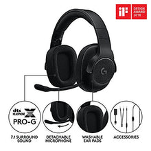 Carica l'immagine nel visualizzatore di Gallery, Logitech G433 7.1 Cuffie Gaming Audio Surround 7.1, Posizionamento DTS...