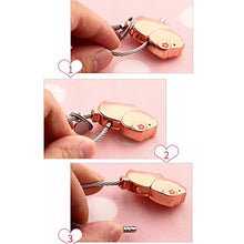 Carica l'immagine nel visualizzatore di Gallery, Joykey Portachiavi coppia 1 Paio con Bocca Magnetica, regalo per...